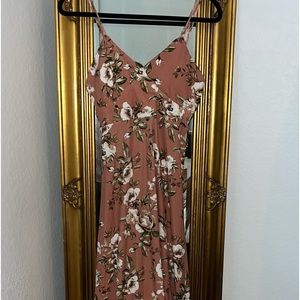 Long Floral Maxi Dress